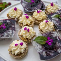 Lemon myrtle and pepperberry scones © Karen Sheldon Catering